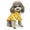 New Arrival Large Bulldog Rosette Pet Clothes Breathable Cotton Dog Shirts Print Pattern for Summer Spring Drop Ship Available
