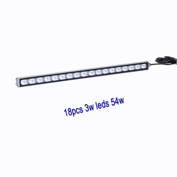 Populargrow Bluetooth Control 54W/81W/108W Led Aquarium Light with 470nm Leds Dimmable Fish Lamp for Coral Reef Tank