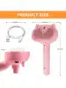 Antistatic Steam Pet Grooming Brush, Portable Steam Cat Comb for Home Pet Care, Suitable for Cats & Dogs