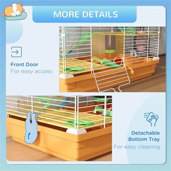 Hamster Cage Pet Cage for Small Mammals