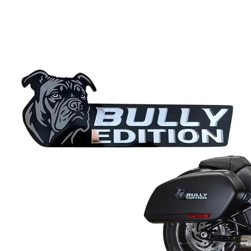 Dog Car Stickers 3D Dogs Badge Acrylic Funny Automotive Car Badge Stylish Car Emblems And Badges Badge Sticker For Car Car