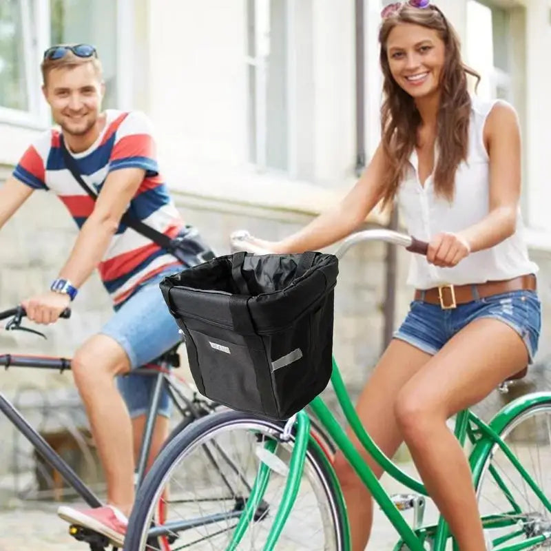 Bike Front Basket Organizer For Small Medium Cats Dogs Pets Road Bike Mountain Bike Riding Pet Storage Basket Bike Accessories