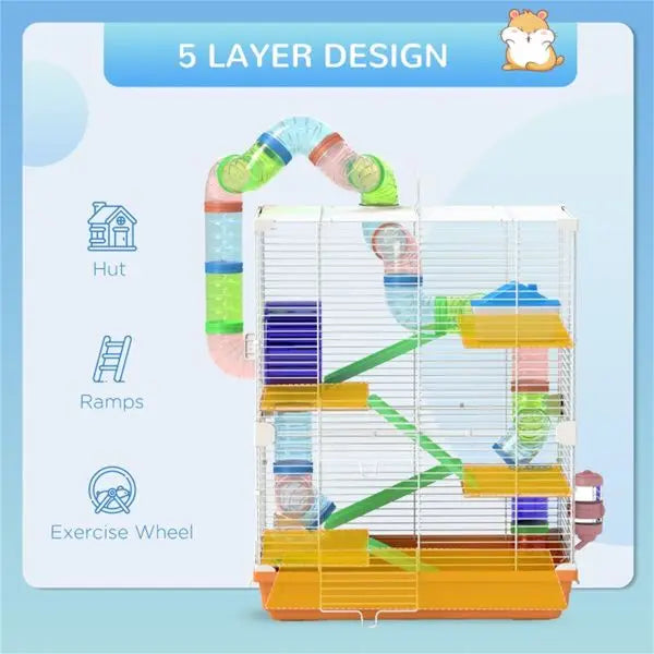 Hamster Cage Pet Cage for Small Mammals