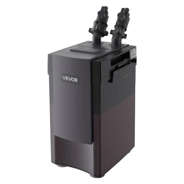 VEVOR Canister Filter 75 Gallon 2-Stage Quiet Pump Thicker Rubber Seal Water Circulation System for Fish Tank Aquarium Model