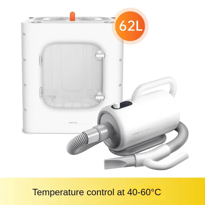 Detached pet drying box Multifunctional cat hair dryer Household water blower for small dogs Large capacity pet drying box