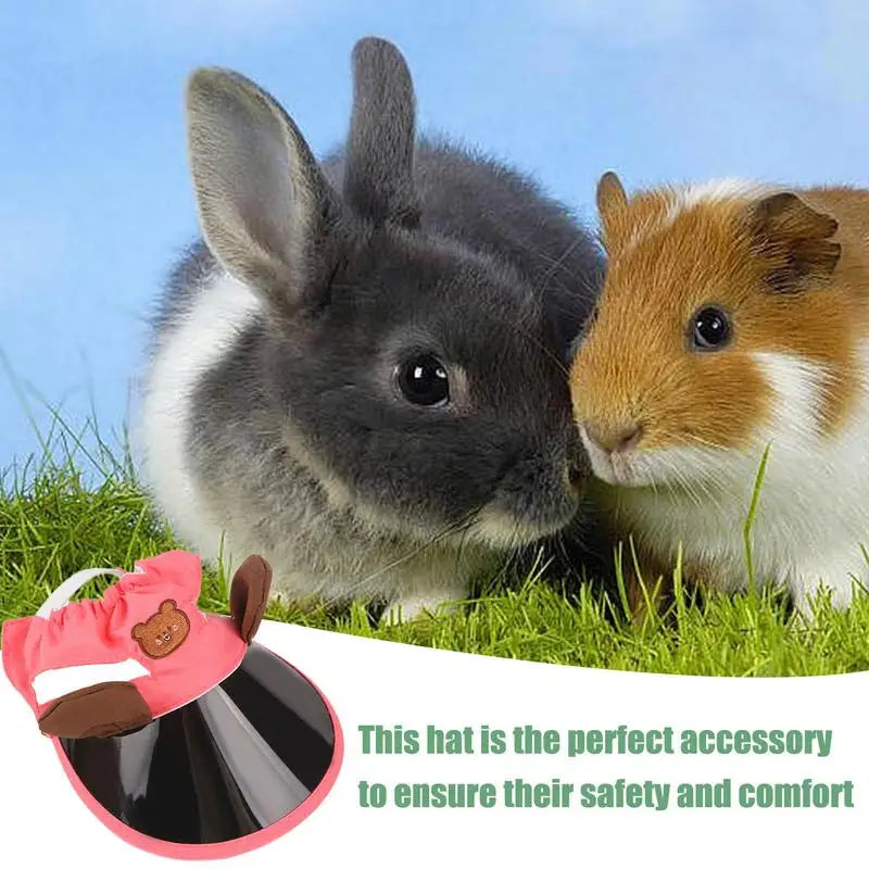 Dog Sun Protection Hat Puppy Caps Pet Sun Protection Caps Adjustable Travel Sport Hat Visor Sunbonnet Outfit For Small Puppy