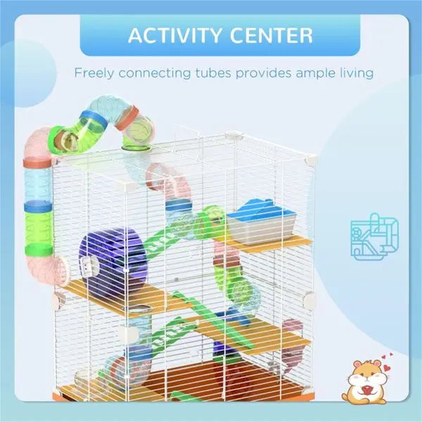Hamster Cage Pet Cage for Small Mammals