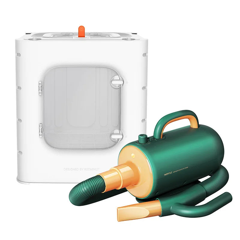 Detached pet drying box Multifunctional cat hair dryer Household water blower for small dogs Large capacity pet drying box