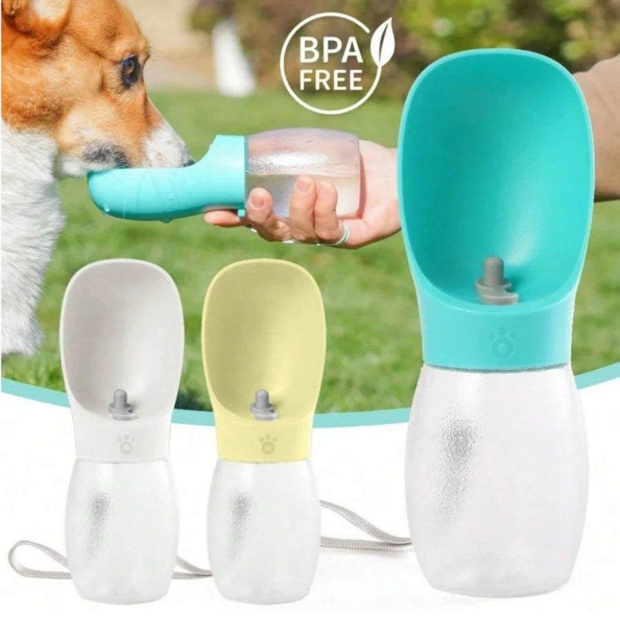 Pet Dog Water Bottle 300ML Puppy Drinking Bowls For Small Medium Dogs Cats Hiking Portable Cat Feeder Golden Retriever Supplies